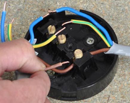 capping brown round floor junction box|replacement wire for junction box.